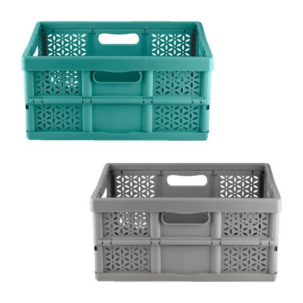 HOME CREATION® - Caja plegable con asas