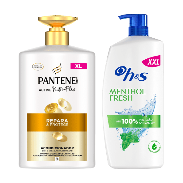 PANTENE® - Champú y acondicionador XXL con dosificador