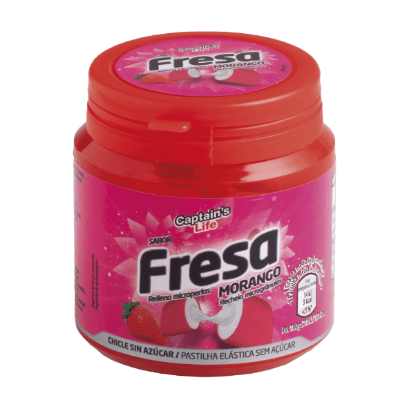 CAPTAIN'S LIFE® - Chicles rellenos de zumo sabor fresa