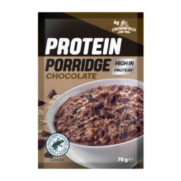 Porridge de chocolate con porteínas
