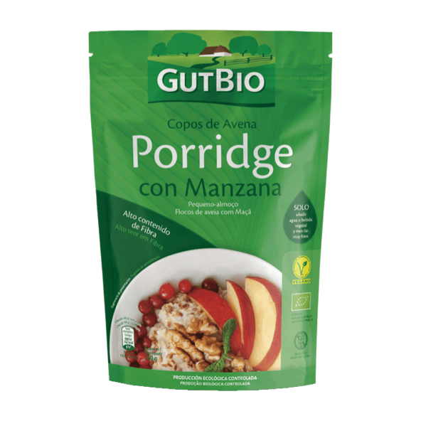 GUTBIO® Porridge con manzana ecológico sin gluten
