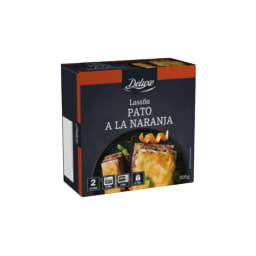 DELUXE - Lasaña de pato a la naranja