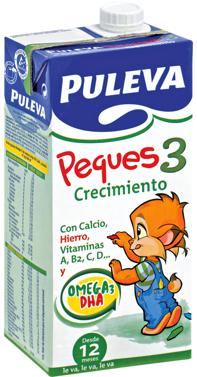 PULEVA® - Leche de crecimiento Peques 3