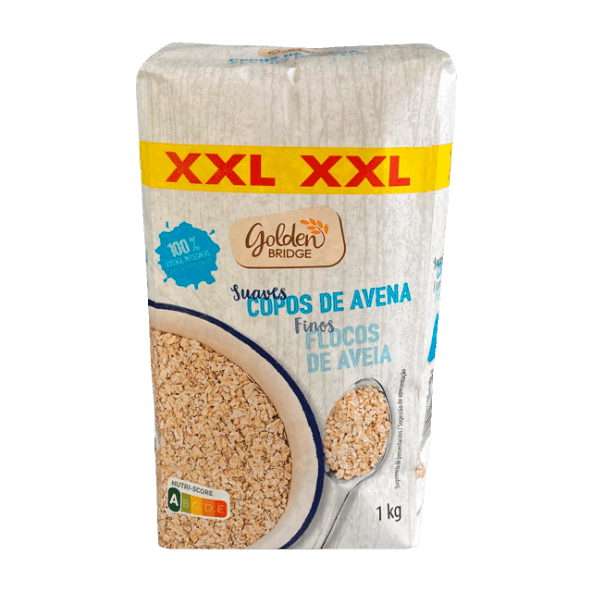 GOLDEN BRIDGE® - Copos de avena integral XXL