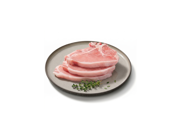 Chuleta de lomo de cerdo