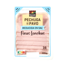 Pechuga de pavo reducida en sal