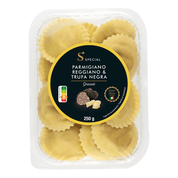 SPECIAL® - Girasoli con parmigiano reggiano y trufa negra