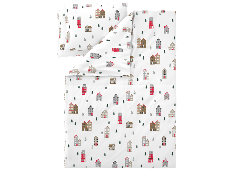 LIVARNO® - Ropa de cama de franela reversible, 240 x 220 cm