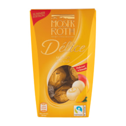 MOSER ROTH® - Bombones de chocolate blanco con relleno de mango