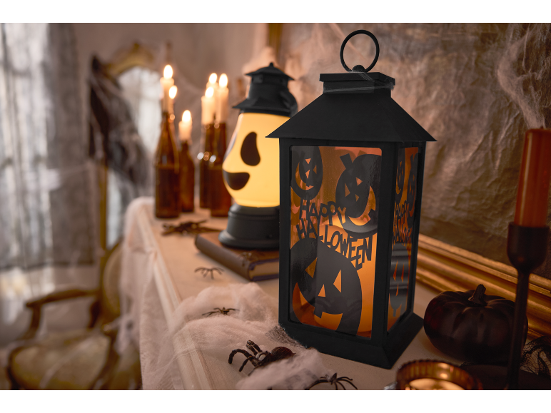 Farolillo de Halloween con LED