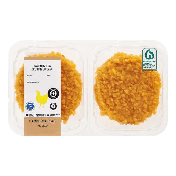 Hamburguesas Crunchy Chicken