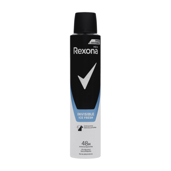 REXONA® - Desodorante spray Invisible ice fresh
