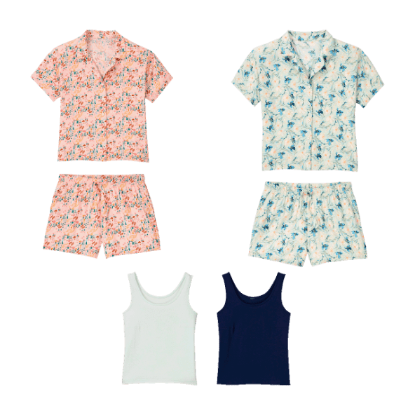 UP2FASHION® - Conjunto de pijama y camiseta