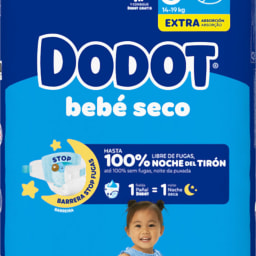DODOT® - Pañales bebé seco talla 6