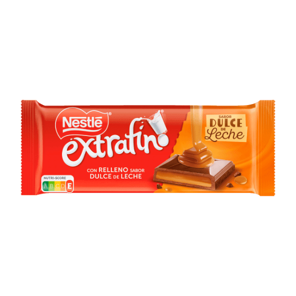 NESTLÉ® - Tableta Nestlé de chocolate con leche rellena de dulce de leche