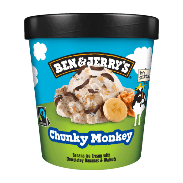 BEN & JERRY´S® - Tarrina de helado Chunky Monkey
