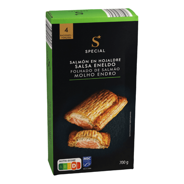 SPECIAL® - Salmón en hojaldre con salsa de eneldo
