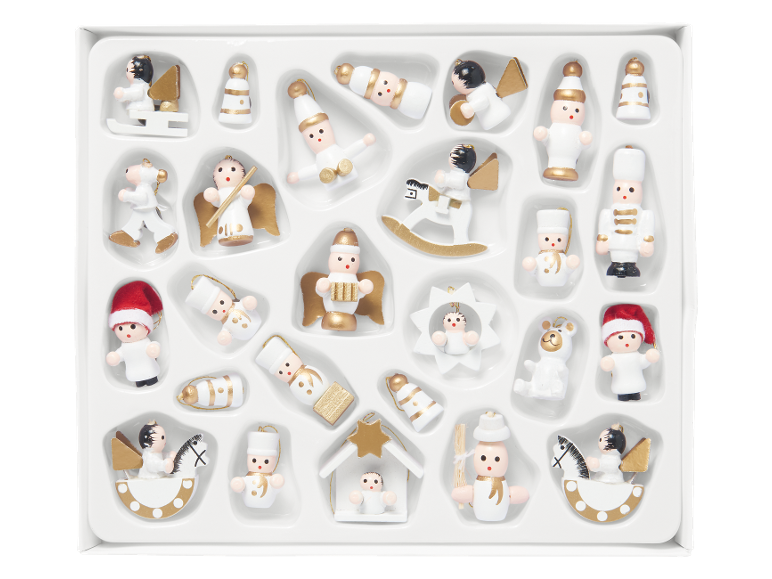 LIVARNO® - Adornos de Navidad 26 piezas