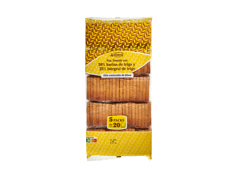 A MINHA PADARIA - Pan tostado integral 35%