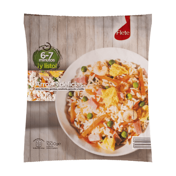FLETE® - Arroz tres delicias