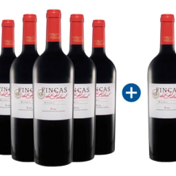 Fincas del Lebrel Reserva DO Rioja vino Tinto Pack 5+1