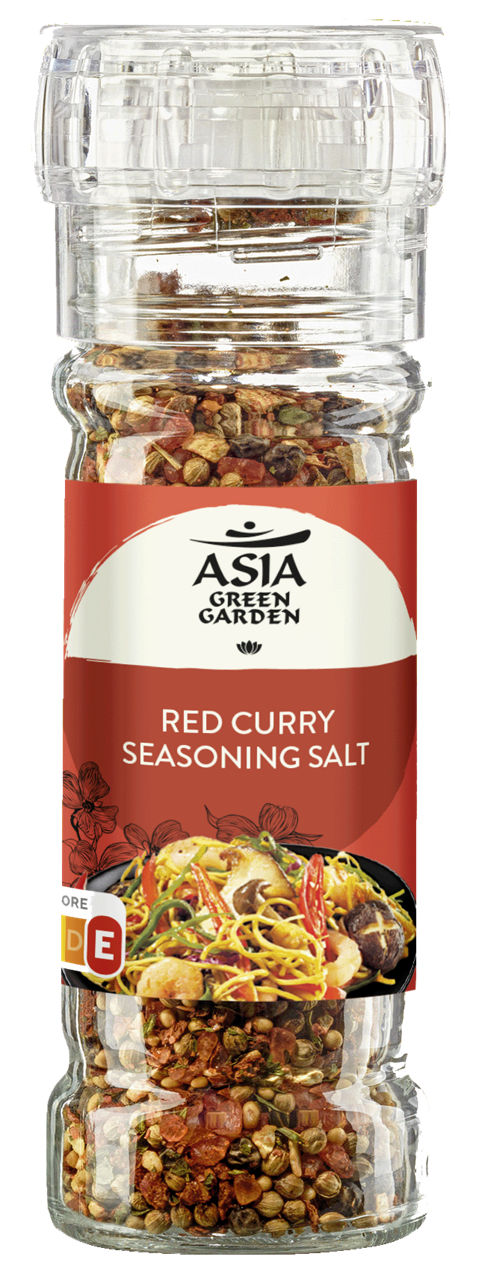 ASIA GREEN GARDEN® - Sal marina de curry rojo