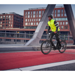 CRIVIT - Chaleco reversible unisex para bicicleta