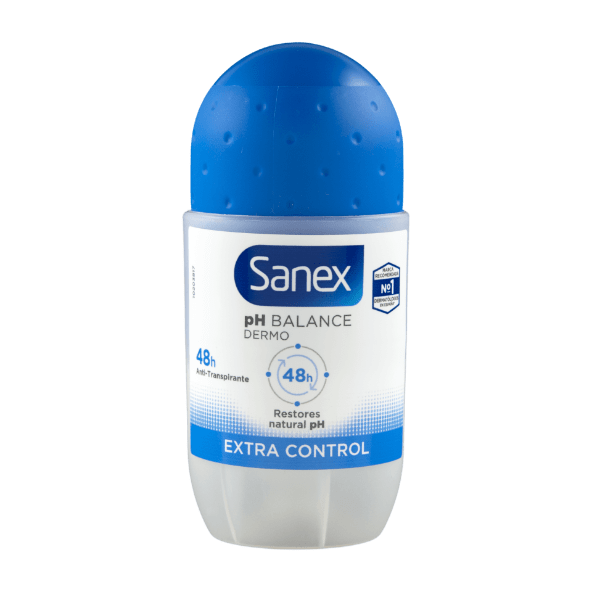 SANEX® - Desodorante en roll-on Extra Control