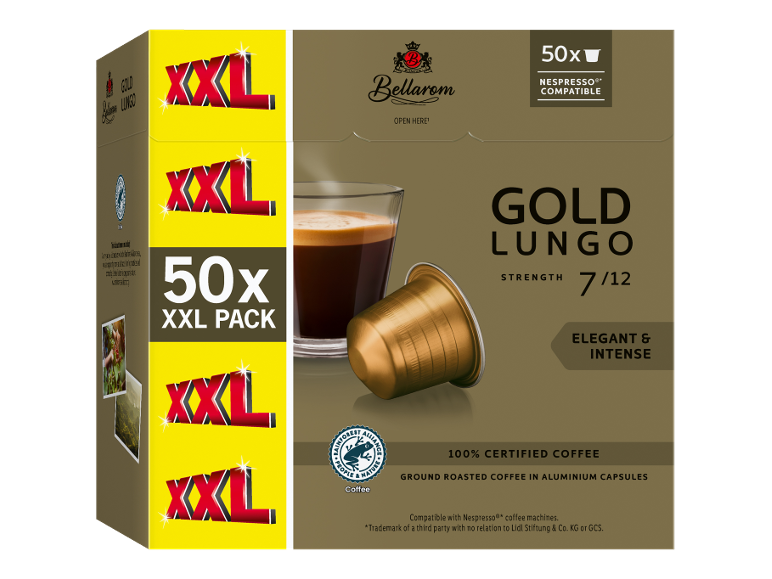 Cápsulas de café Gold Lungo