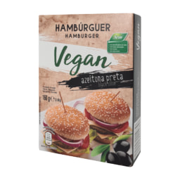VEGAN® Hamburguesas veganas de olivas negras