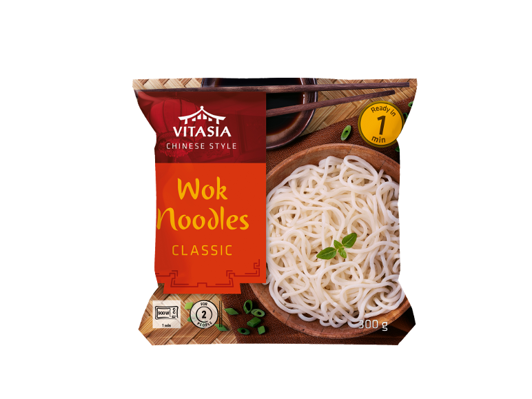 Fideos wok precocinados