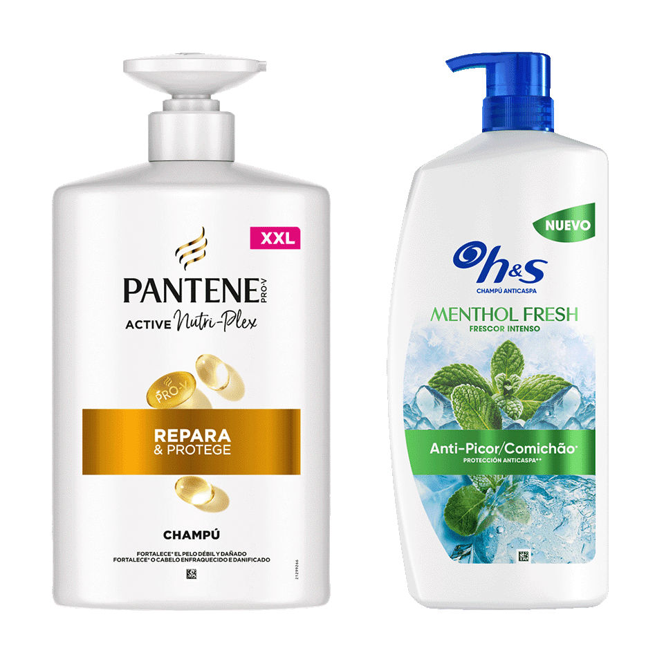 PANTENE® - Champú y acondicionador con dosificador XXL