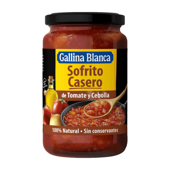 GALLINA BLANCA® - Sofrito mixto tomate y cebolla