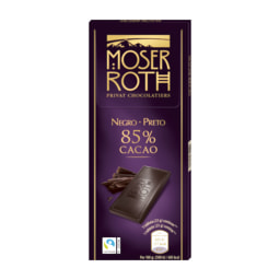 MOSER ROTH® Tabletas de chocolate negro 85% cacao