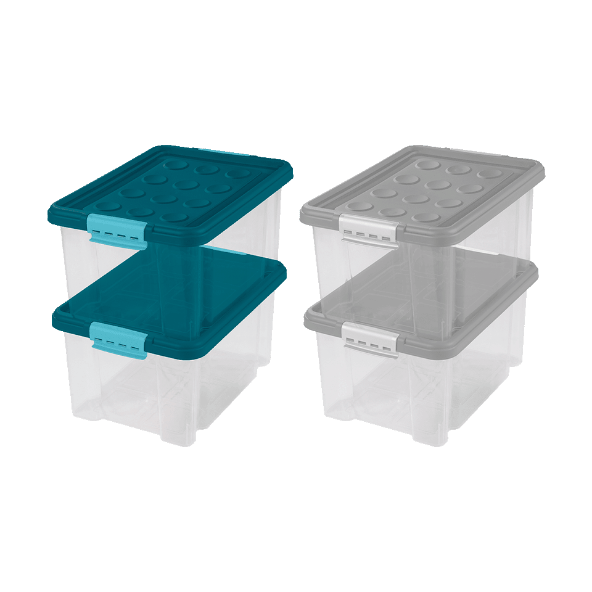 HOME CREATION® - Cajas de organización apilables