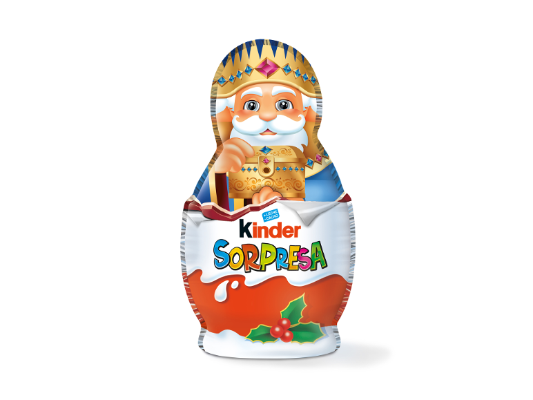 Figura de chocolate con sorpresa