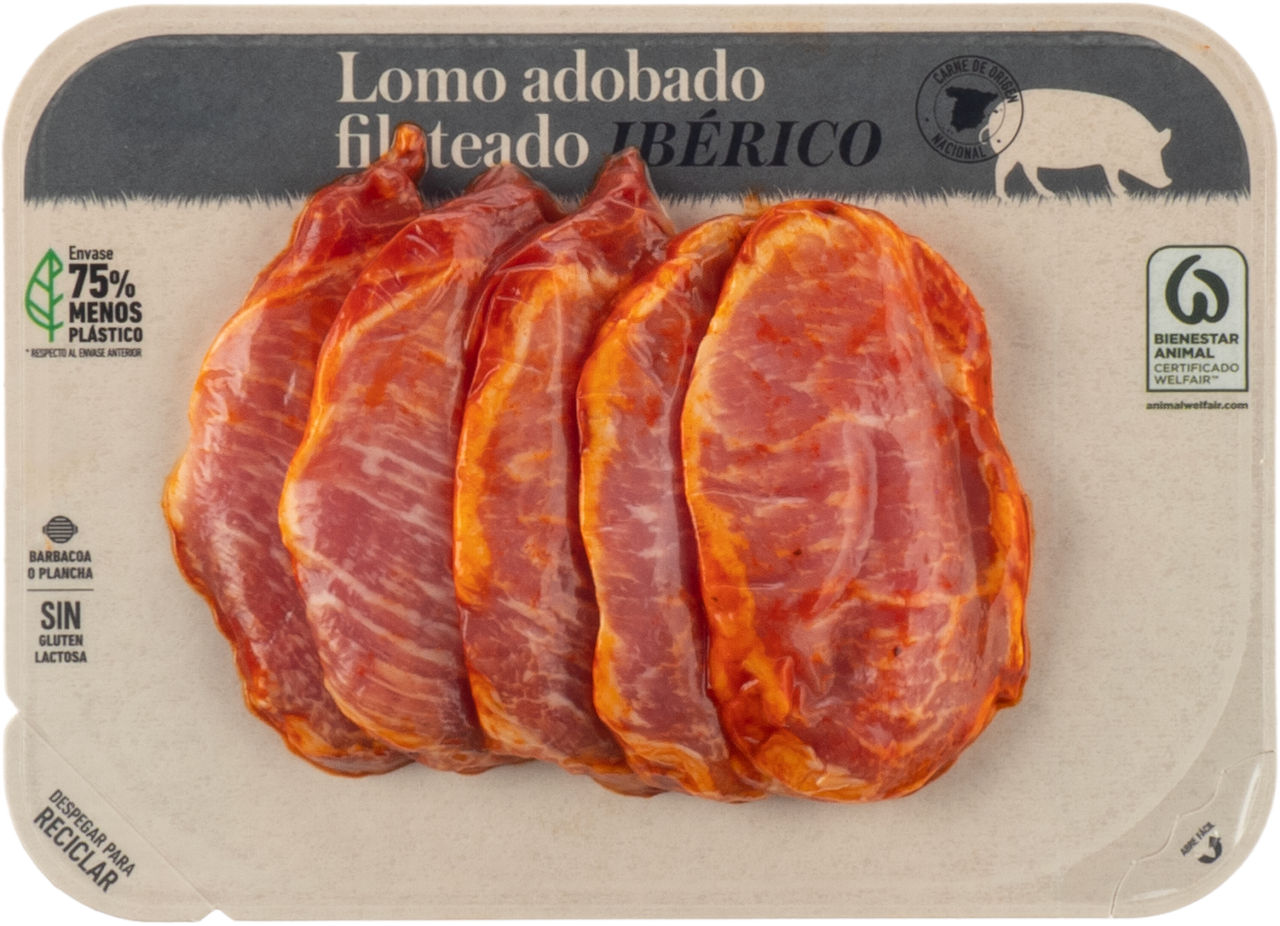 Lomo de cerdo ibérico adobado
