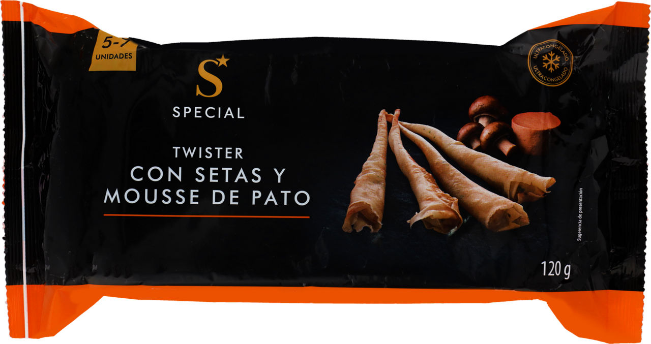 SPECIAL® - Twister de setas y mousse de pato