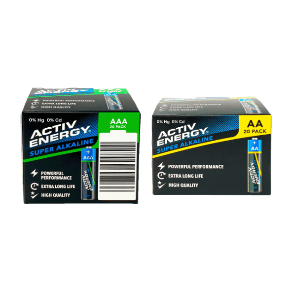 ACTIV ENERGY® - Pilas alcalinas