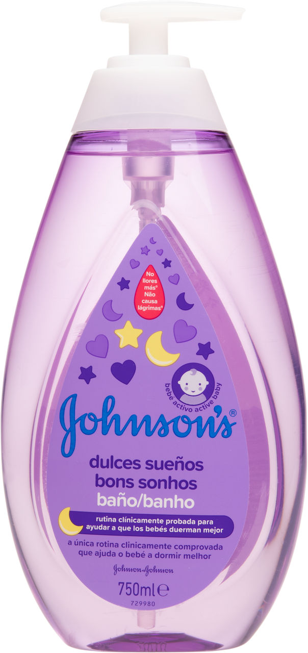 JOHNSON'S BABY® - Gel de baño dulces sueños