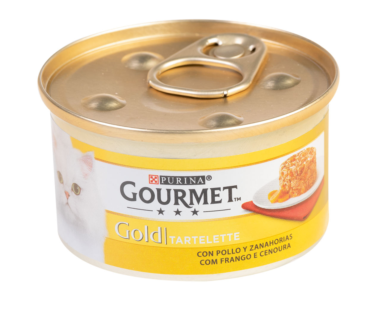 GOURMET GOLD® - Alimento húmedo para gatos tartelette con pollo y zanahoria
