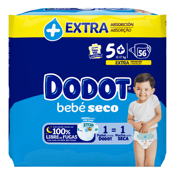 DODOT® - Pañales bebé seco talla 5 Dodot