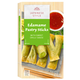 Rollitos de primavera rellenos de edamame