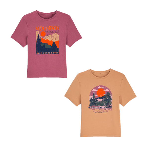 ADVENTURIDGE® - Camiseta de trekking