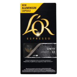 L'OR® Café espresso onyx en cápsulas