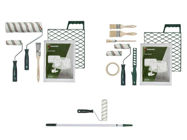 Set de inicio de pintor, de 7 o 10 piezas \ Rodillo de pintura con barra telescópica de aluminio, de 3 piezas.