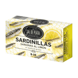 SAL DE PLATA® Sardinillas en aceite de girasol al limón