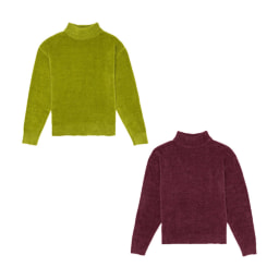UP2FASHION® - Jersey de chenilla