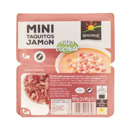 Mini taquitos de jamón