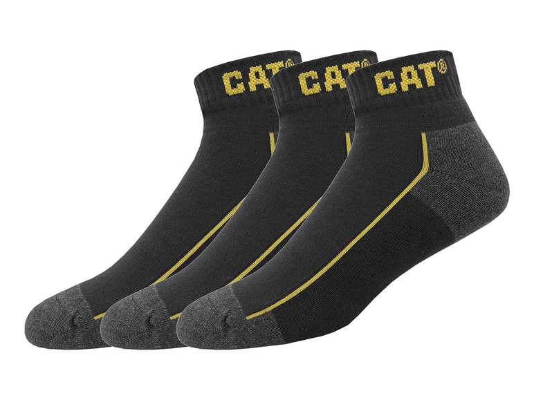 Calcetines de trabajo para hombre, 3 pares, con algodón.